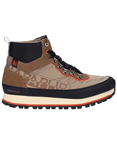 Napapijri 71WA11 raindrum Marrón Zapatos Hombre Cordones Botas Invierno, marrón, 40 EU