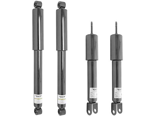Front and Rear Shock Absorber Kit - 4 Piece - Compatible with 2001-2006 Chevy Tahoe (Excludes Air/Electronic Suspension)