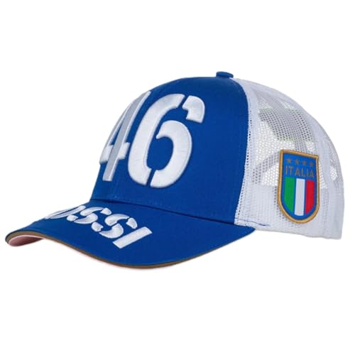 Valentino Rossi Casquette Trucker VR46 Heritage pour Adulte, Multicolore Moto GP