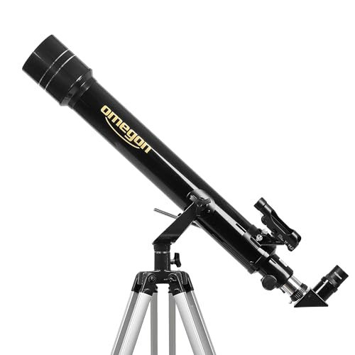 Omegon Teleskop AC 70/700 AZ-2 | Achromatischer Refraktor | leicht & vielseitig | ideales...