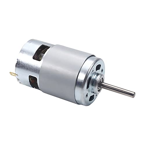 Image of Fielect 1 Pcs DC Motor 24V 20000RPM 1A Micro Motor Mini Motor Electric Motor Round Shaft for RC Boat Toys Model DIY Hobby
