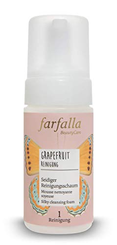 farfalla Grapefruit Reinigung - Seidiger Reinigungsschaum - 100% zertifizierte Naturkosmetik, 120ml Cover