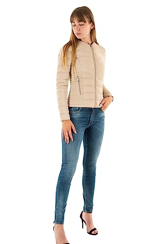 Guess jacke damen new vona, beige, S