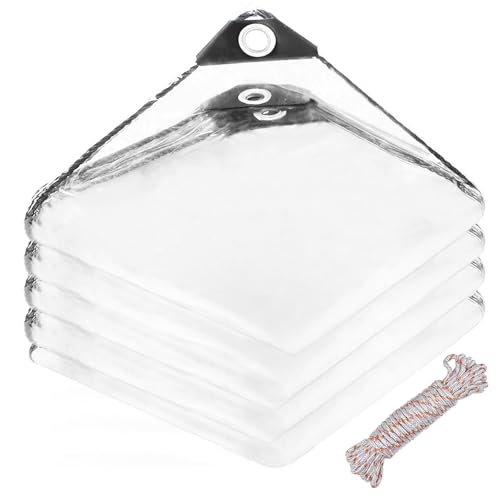 FOGAWA Lona Impermeable Exterior Transparente