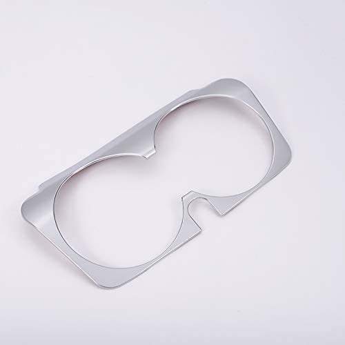 NsbsXs pour Mercedes Benz GLC Classe C W205 C180 Classe E W213 E200l E300 2015 2017 Accessoires de Voiture Porte-gobelet Couverture Cadre Garniture ABS Chrome Cover