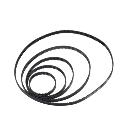 Didiseaon Gt2 Timing Belt Accurate Transmission Ratio 6pcs Closed Loop Rubber Synchronous Belts 6mm Width and Stable Ope
