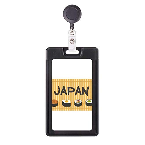 Porte-badge rétractable sushi pour le service en restaurant japonais