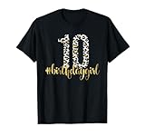 10th Birthday Girl Shirts Leopard Red NYC