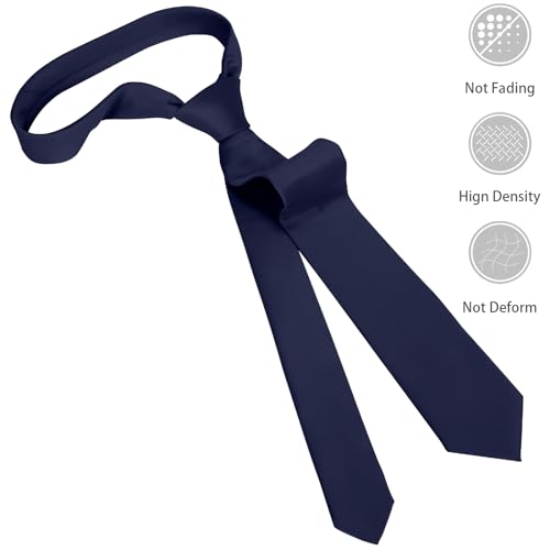 Boys Tie Pocket Square Set Suitable for Teenagers Weddings School Graduation Ceremony Comes with Gift Box2