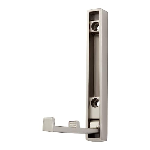 SOTECH Klapphaken VALVOLE Höhe: 120 x Breite: 16 mm Edelstahloptik, Garderobenhaken modern aus Zinkdruckguss, platzsparender Kleiderhaken ideal für Caravan