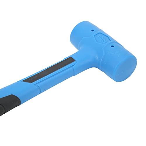 Martelo de borracha de reparo de bicicleta, alça ergonômica antiderrapante em forma de T para instal