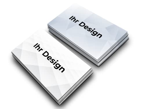 Visitenkarten Gestalten - 1-seitig - Rechteckig - Viele Farben - Design