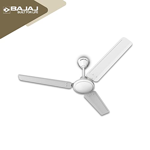 Bajaj Frore 1200 MM (48") Stars Rated Ceiling Fans for Home | BEE 1 star Rated Energy Efficient Ceiling Fan | Rust Free Coating for Long Life | High Air Delivery | 2-Yr Warranty 【White】 7 31uheXmmiyL