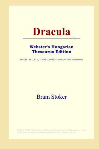 Dracula (Webster's Hungarian Thesaurus Edition)