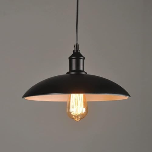 Lustre E27 retro en fer forge pour transformer l eclairage de votre salon - 5