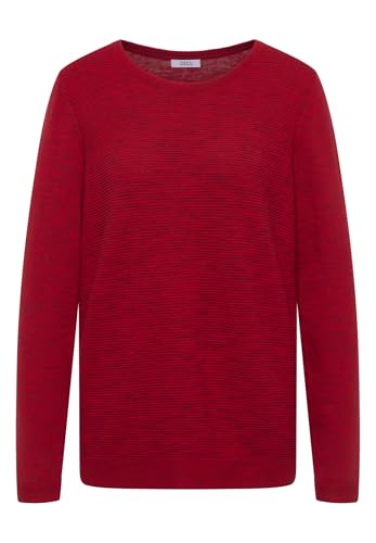 Cecil Strukturpullover Fiery red Heather Melange S – Ansicht 3
