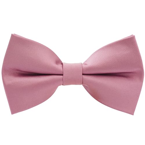 Opiniones y reviews de Corbatas y pajaritas para Niño , listamos los 10 mejores. 50 ZENXUS - Pajaritas preatadas, lazos formales de esmoquin sólidos, niños y jóvenes, adultos, 3 tamaños, 34 Dusty Rose, S - (0-5 yrs., babies, toddlers)