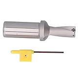 Adfaga U Drill Tool Holder Carbide CNC High Precision C25 2D18 39WC03 Replacement Accessories for Metal Machining Industrial Use Durable Straight Shank 25mm