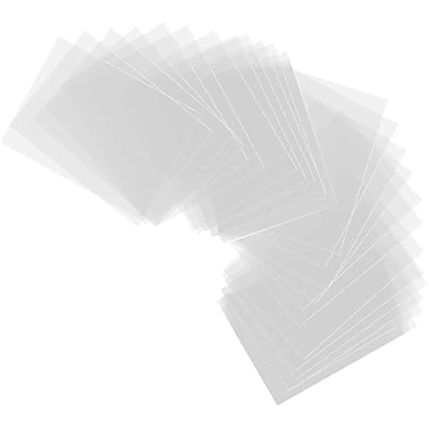 100Pcs Clear Trading Card Protectors Cover