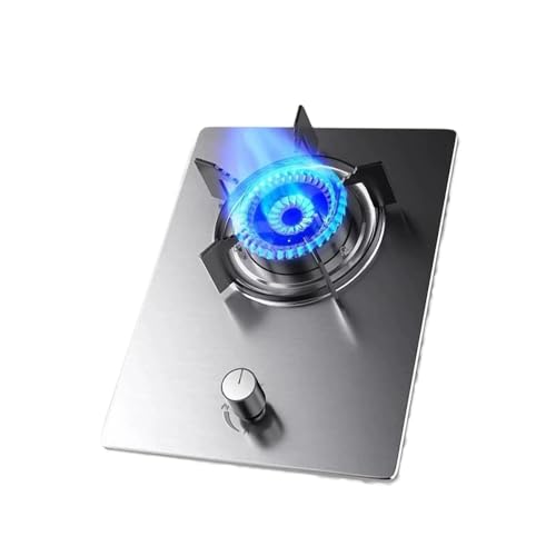 THEGA Estufa De Gas De 1 Quemador, 5,5 KW Estufa Gas, con Encendido Automático Y Protección contra Llamas, Ideal para Cocinas, Casas Rodantes Y Exteriores(LPG)
