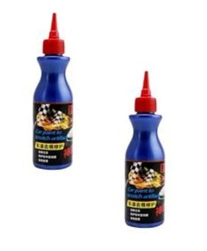 2個車用キズ消し、100ml 車 コンパウンド 傷隠し剤 修理研磨ワックスクリーム 自動車用プラスチック 車の傷消し カーワックス ワックス塗装 傷修理 車のへこみ除去ツール、車のスクラッチリムーバー、車のへこみ除去ツール - 車の塗装傷修復液 | 車の塗