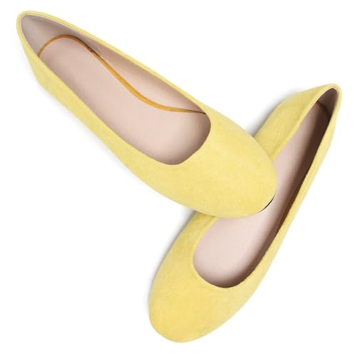 Image of SAILING LU Casual Shoes for Women Dressy Ballet Flats | Comfort Fit, Work Shoes,Casual for Women, Slip-Ons Loafers