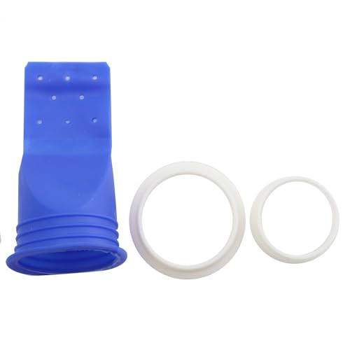 4 piezas válvula antirretorno para desagüe azul miniatura 3