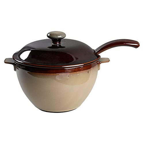 Sango Nova Brown Tureen & Ladle