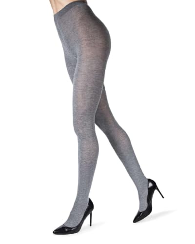 Image of MeMoi Brooklyn Flat Knit Sweater Tights for Women, Cotton Blend XS-6X
