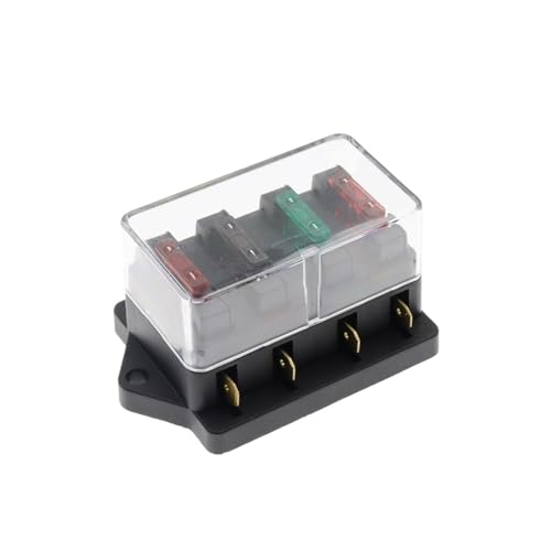 Boîte à fusibles 4 voies pour sécuriser les circuits DC12V et 24V