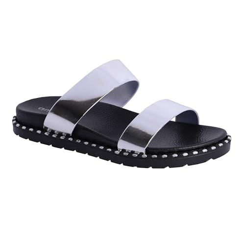 AMICHI Chanclas Mujer – Chanclas para Playa y Piscina   Sandalias Flip Flop de Goma con Suela Antideslizante y ligera