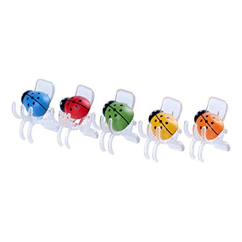 Metro Garden Floralcraft Ladybird Plant Clips (30 pieces), Plant Stem Support Clips Cover