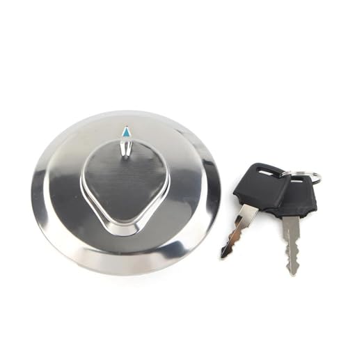 Cerradura para tapa de depósito de combustible de moto contra robos en CB750 y GL500