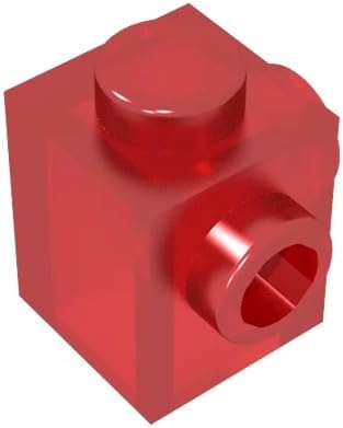 Gobricks GDS-1046 Brick Special 1x1 with Studs on 2 Adjacent Sides 50PCS Compatible with Lego 26604 6175968 6187572 MOC Components for Major Brick Brands Color:Blue 23