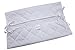 iLuvBamboo Baby Crib Waterproof Bamboo Sheet Saver - Soft Protector Cover Pad with Long Ties for Baby's Mattress. Enjoy Peace of Mind as Your Newborn Sleep - Larger Than Other Crib Pads (White)