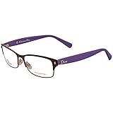 DIOR Eyeglasses 3772 0EDN Brown Gold Violet 54MM