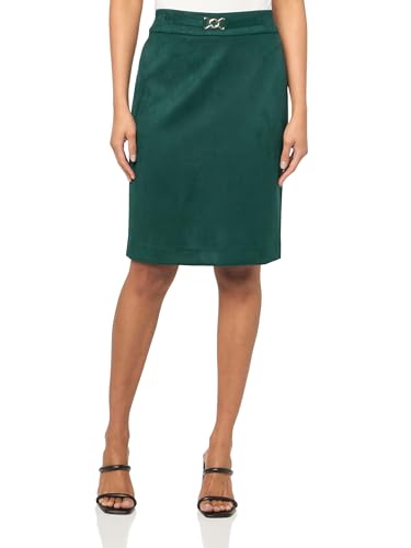 Kasper Women's Pull on Metal Trim Pencil Skirt