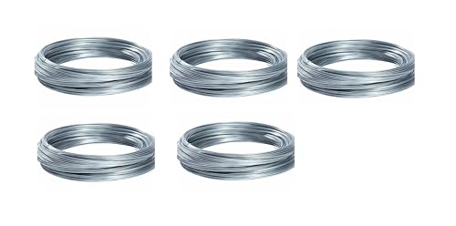 Image of Zeluga 23-388-5PK 5 Pack 360ft. 16 Gauge Reinforcement Coil Stainless Steel Tie Wire