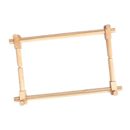 Guangcailun Support Pratique pour Accessoires de Broderie Cerceau de Conception télescopique pour des réglages faciles Le Cadre Point Croix Dispose d'une Conception télescopique permettant régler