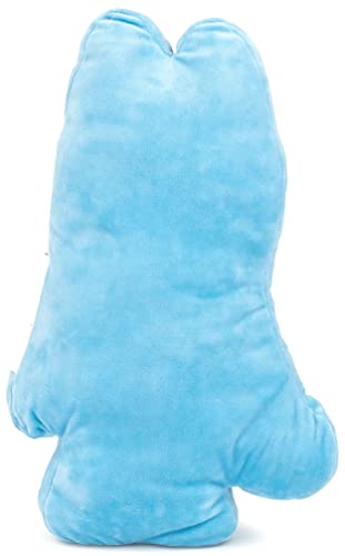 Image of Jay Franco Polyester Bluey Shaped Decorative Pillow - Kids Super Soft Throw Plush Pillow - Measures 17 Inches (Official Bluey Product)