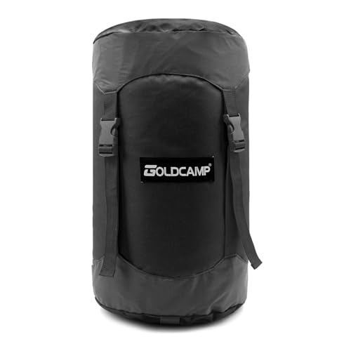 Outdoor Storage Stuff Sacks, Camping Gear Organizer (Black, XL) - image 1