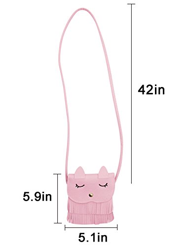 Zgmyc NVBB-171208-020 Cat Tassel Shoulder Bag Small Coin Purse Crossbody Satchel thumb #5