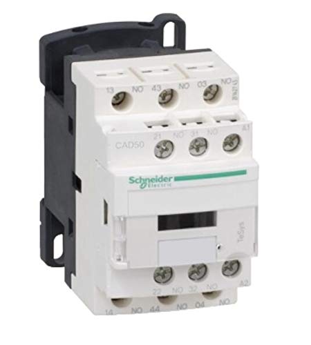 Davitu Cables, Adapters & Sockets - CAD50FD CAD50FDC TeSys D Control Relay,110V DC, 5NO+0NC