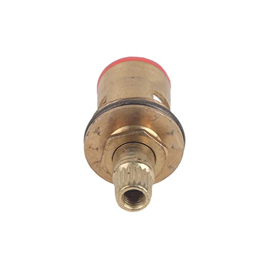Brass Ceramic Disc Tap Valve, Brass Faucet Valve Water Tap Valve Cartridge for Restaurant Kitchen Bathroom - Image 3