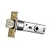 Baldwin 5513.050 Interior Passage Latch with 2-3/8-Inch Backset, Satin Brass and Black