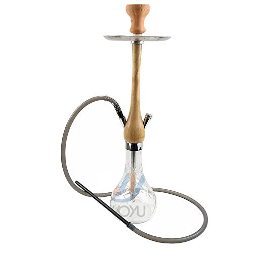HCDMRE Arab Luxury Extreme Serie 006: 28"Schlauch Shisha Combo Kit Set, Holz Shisha Arab Shisha Zubehör Europa und die Vereinigten Staaten Explosion Modelle Holz Topf – Bild 5