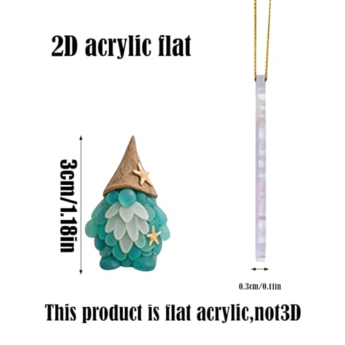 Sea Glass Gnome Advent Calendar 24 Days 2D Flat Acrylic Marine 2026 - image 4