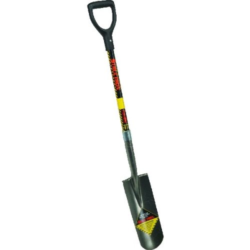 Pala tipo Drain Spade con mango de fibra de vidrio 29" miniatura 3