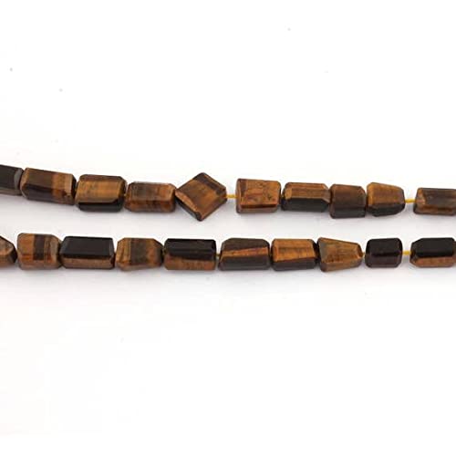 Oeil de tigre brun briolettes LKBEADS, pierres naturelles protectrices