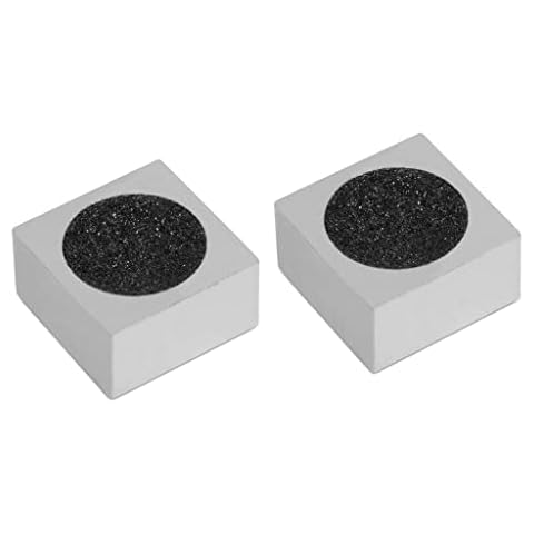 OKKO Pool Billiard Cube Scuffer Shaper Metal Cue Tip Tool, Pack of 2 Cover